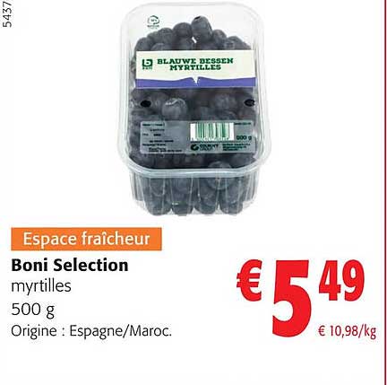 Boni Selection Myrtilles