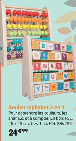 Boulier Alphabet 2 En 1