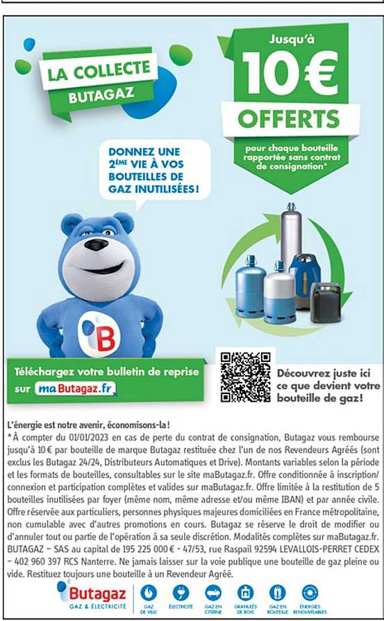 Bouteilles De Gaz Butagaz