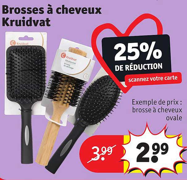 Brosses à Cheveux Kruidvat