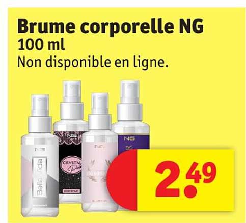 brume corporelle ng 100 ml