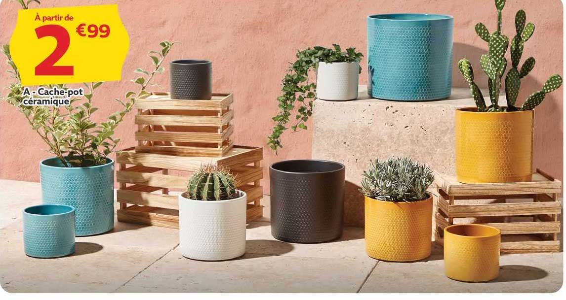 cache-pot céramique