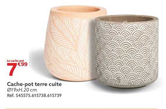 cache-pot terre cuite