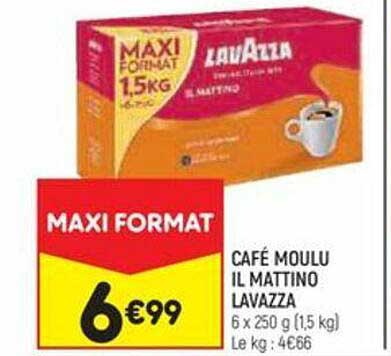 Café Moulu Il Mattino Lavazza