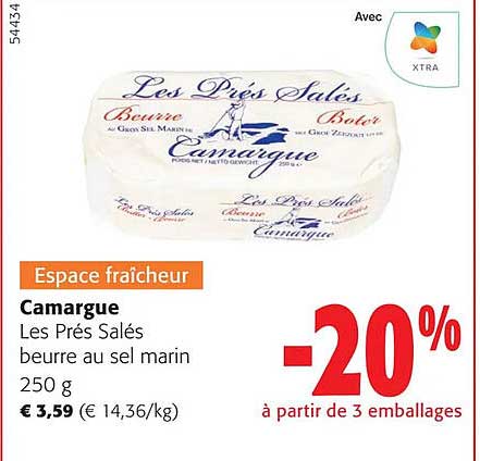 camargue les prés salés beurre au sel marin