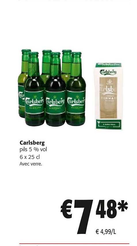 Carlsberg Pils 5% Vol