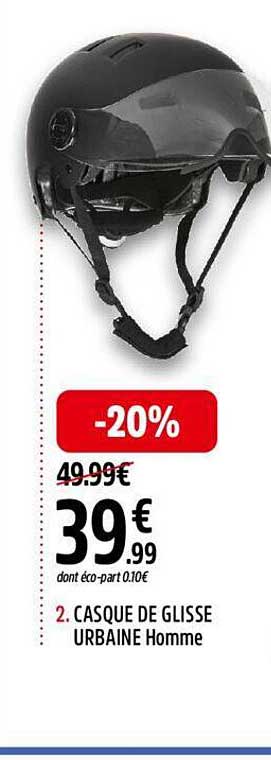 casque de glisse urbaine homme