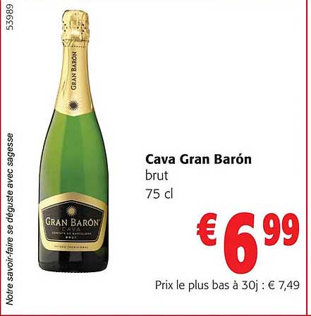cava gran barón brut