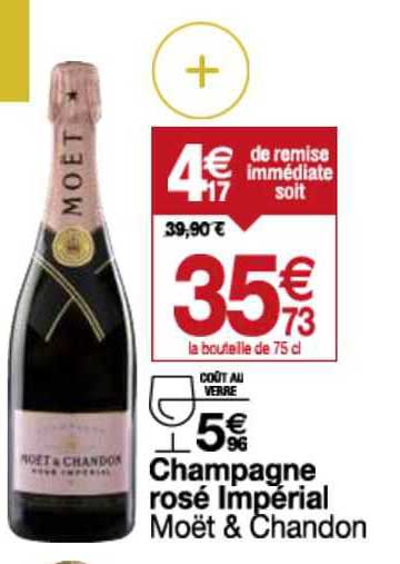 champagne rosé impérial moët & chandon