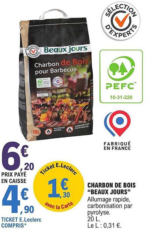 Charbon De Bois "beaux Jours"