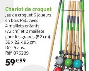 chariot de croquet