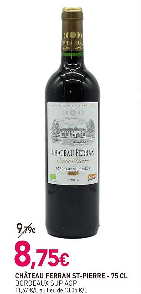 château ferran st-pierre bordeaux sup aop