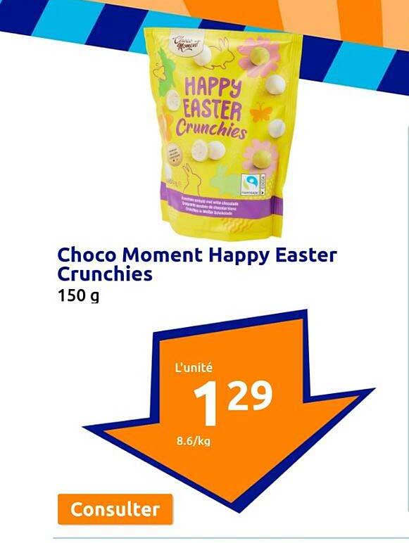 choco moment happy easter crunchies