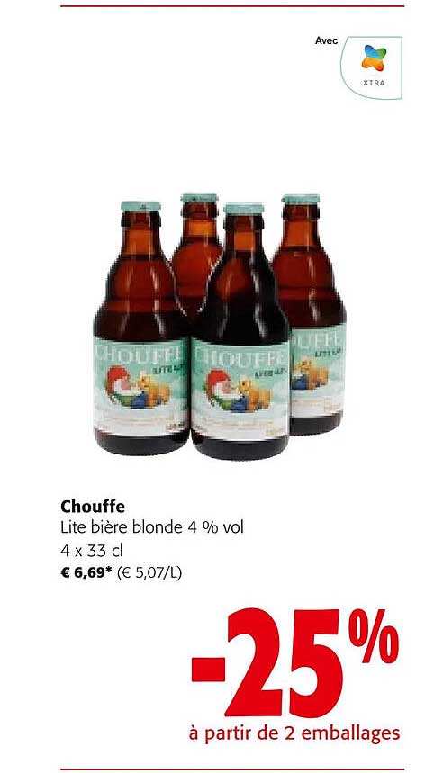 Chouffe Lite Bière Blonde 4% Vol