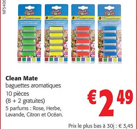 clean matte baguettes aromatiques