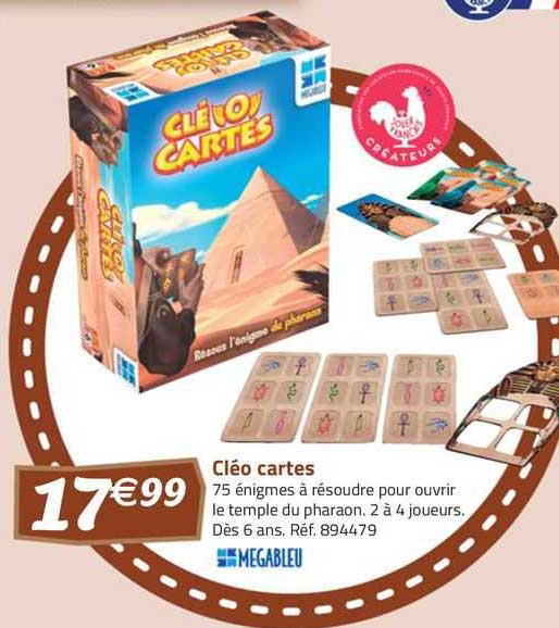 cléo cartes megableu