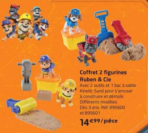 coffret 2 figurines ruben & cie