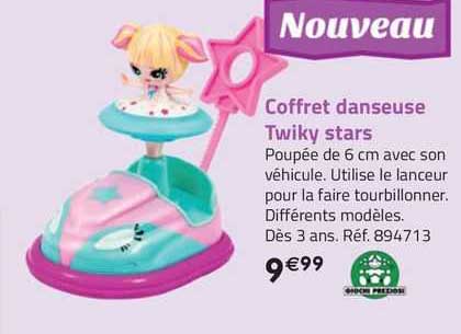 coffret danseuse twiky stars
