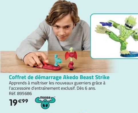 coffret de démarrage akedo beast strike