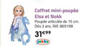 coffret mini-poupée elsa et nokk jakks