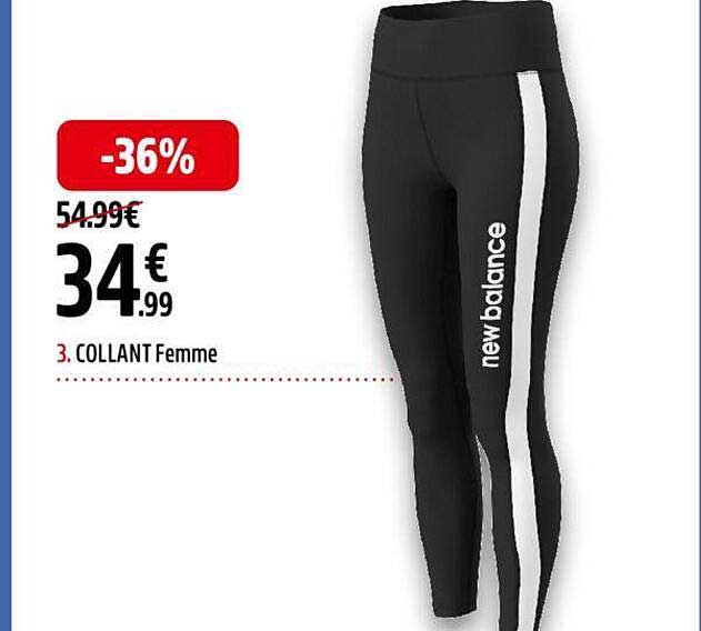 collant femme new balance