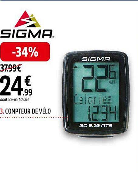 compteur de vélo sigma