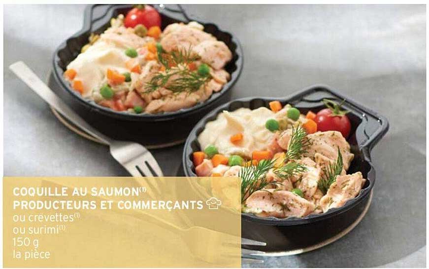 coquilles au saumon producteurs et commerçants