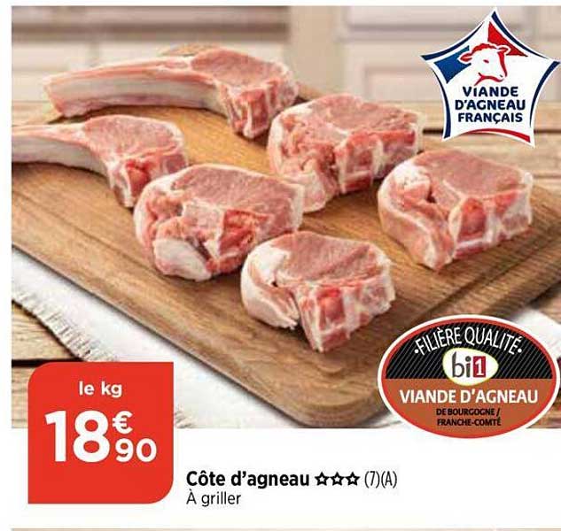 côte d'agneau ***