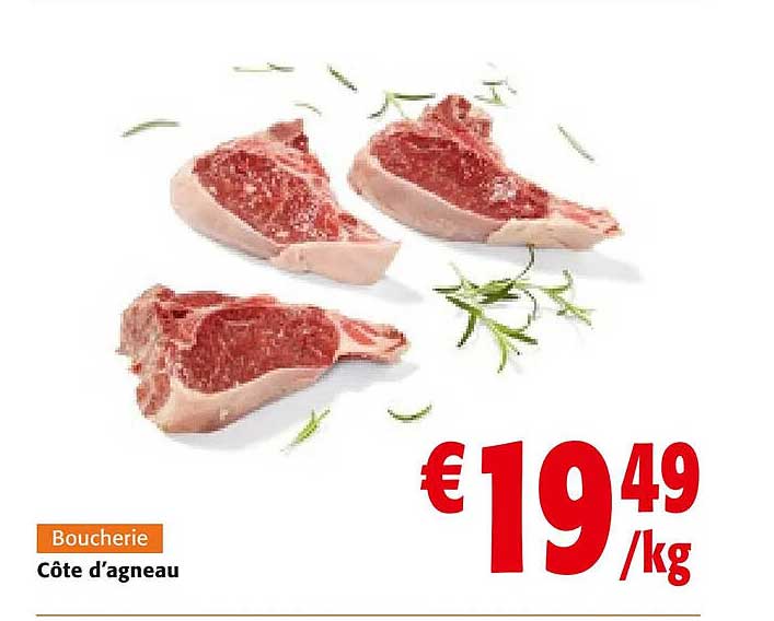 côte d'agneau