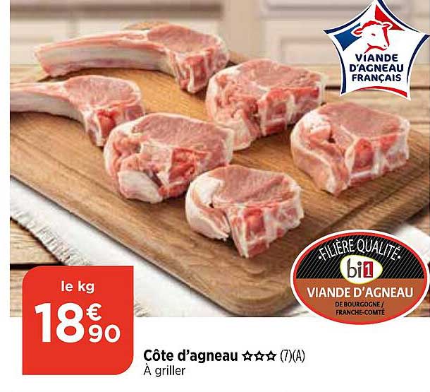 côte d'agneau