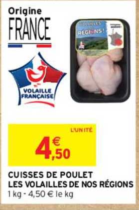 Cuisses De Poulet Les Volailles De Nos Régions
