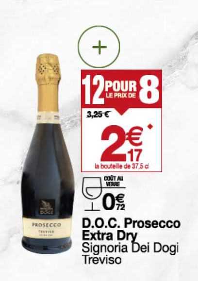 d.o.c. prosecco extra dry signoria dei dogi treviso