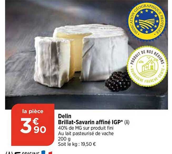 delin brillat-savarin affiné igp