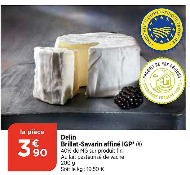 delin brillat-savarin affiné igp