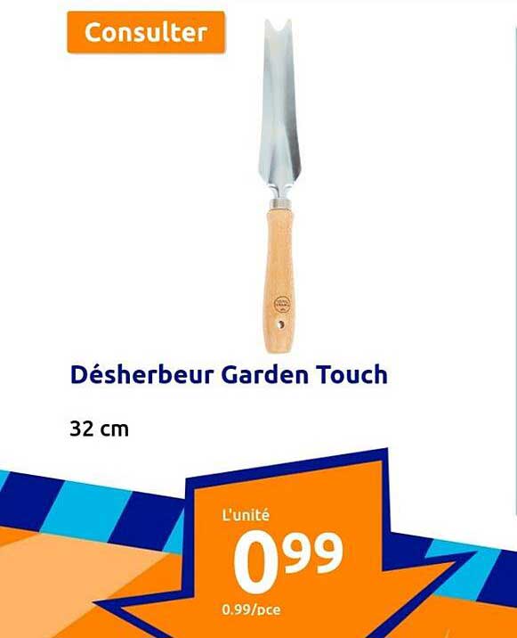 désherbeur garden touch
