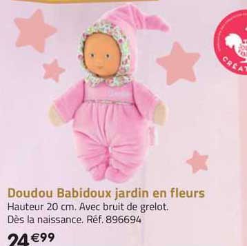 Doudou Babidoux Jardin En Fleurs