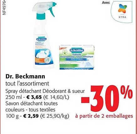 dr. beckmann tout l'assortiment