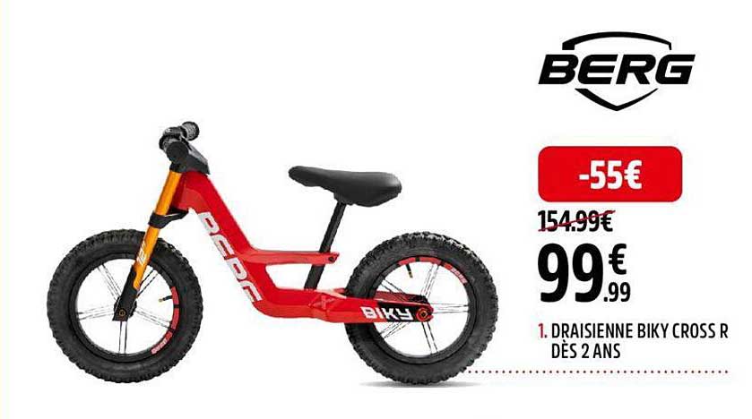 draisienne biky cross r dès 2 ans berg
