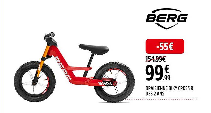 draisienne biky cross r dès 2 ans