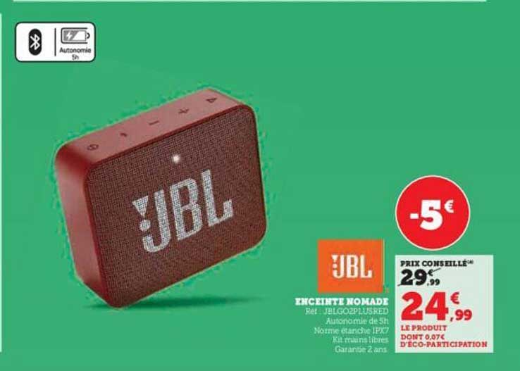 Enceinte Nomade Jbl