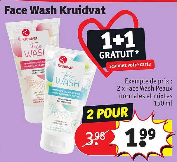 Face Wash Kruidvat