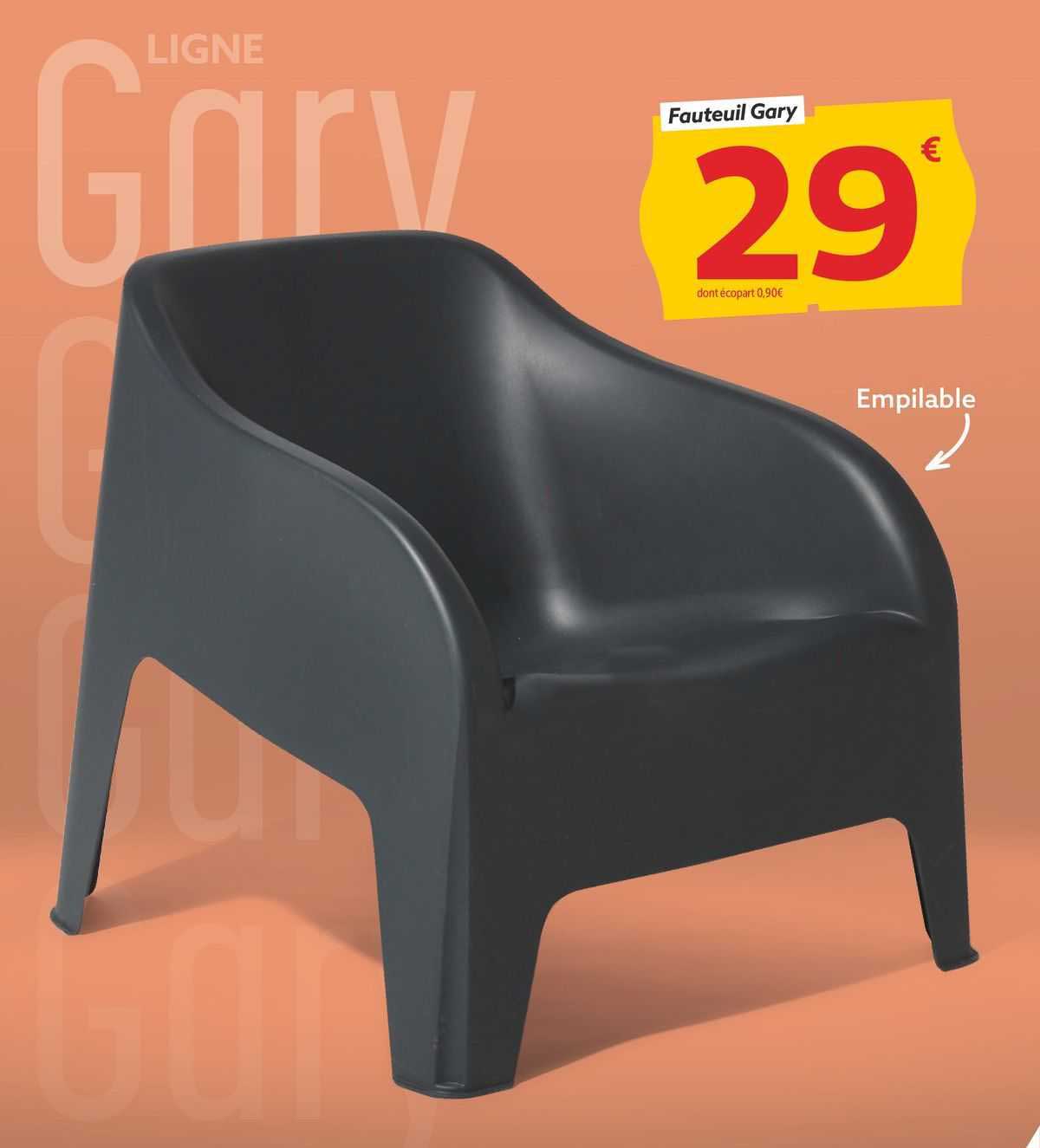 fauteuil gary