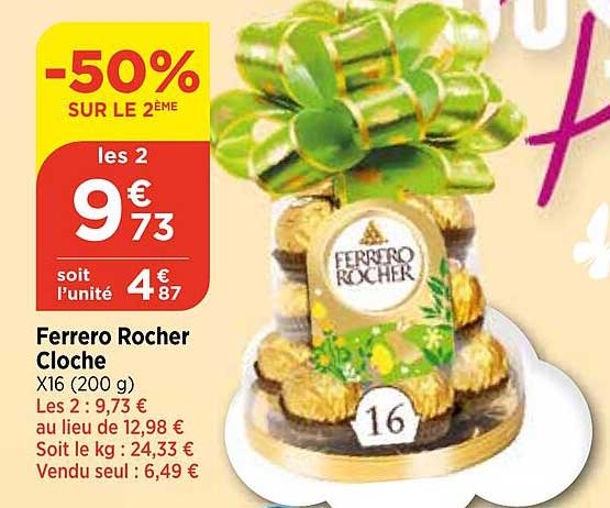 Ferrero Rocher Cloche