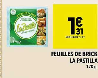 feuilles de brick la pastilla