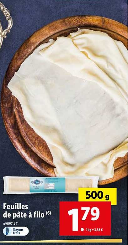 Feuilles De Pâte à Filo