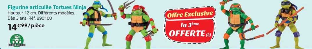 figurine articulée tortues ninja