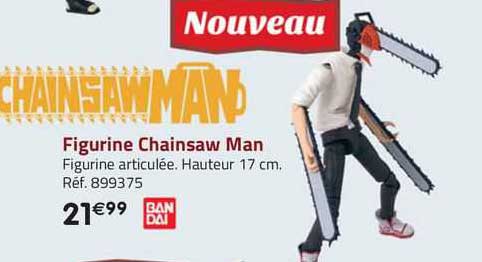figurine chainsaw man bandai