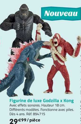 figurine de luxe godzilla x kong