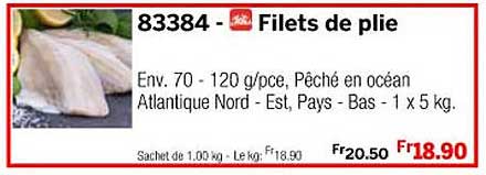 filets de plie