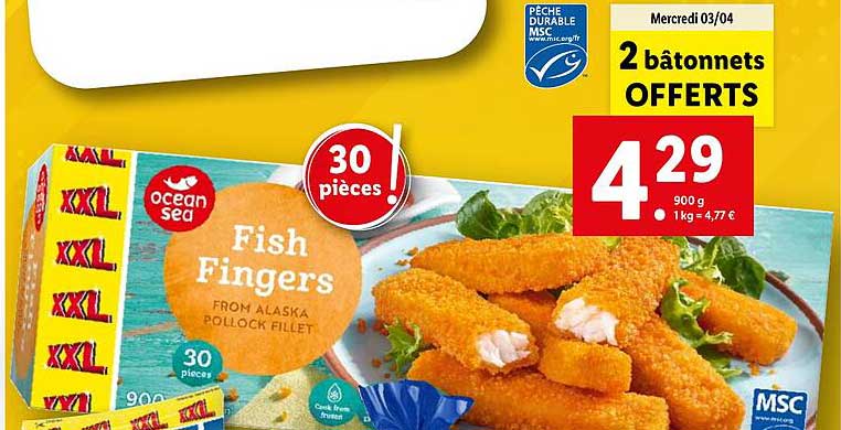 fish fingers ocean sea